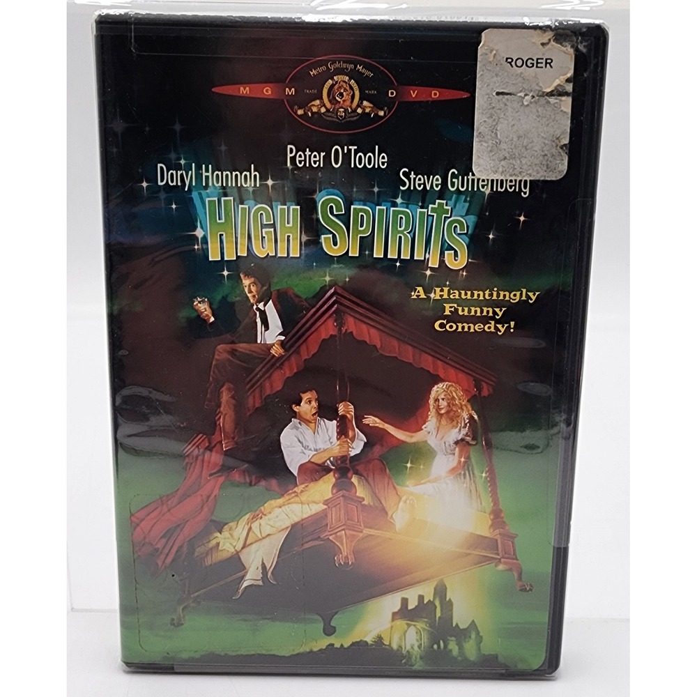 MGM High Spirits DVD Movie Peter O'Toole Daryl Hannah New Sealed 1988 Comedy